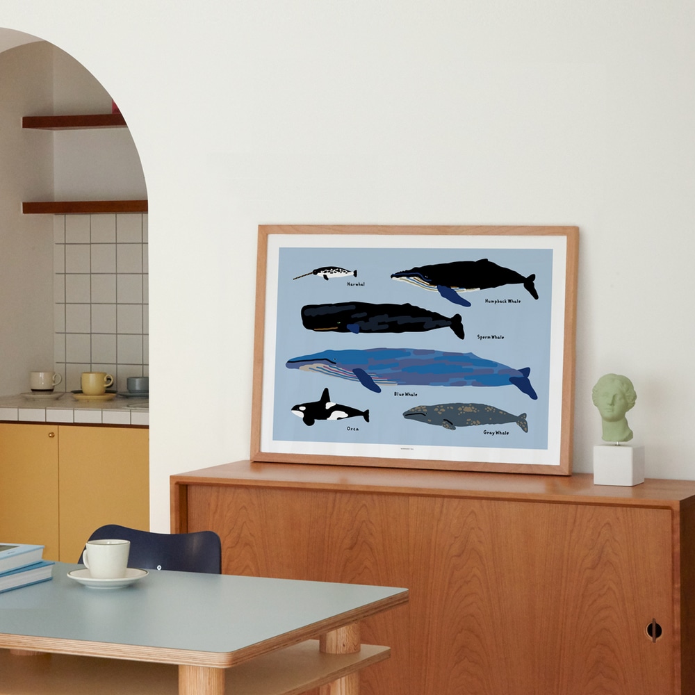 ArtPrint - Whales – Bild 2